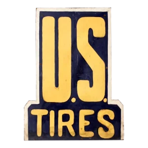 Vintage u.s. Tires Sign