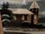 Late 19th Century Antique Large Fancy Frame Reverse Painted Picture Catholic Church 47.25” X 19.25 Lovely Evening Moonshine Off Lake For Sale - Image 5 of 17