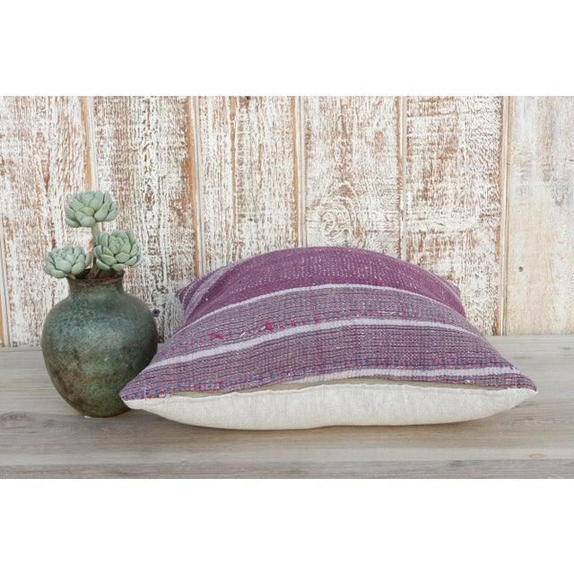 Textile Sani Vintage Square Boho Kantha Pillows For Sale - Image 7 of 10