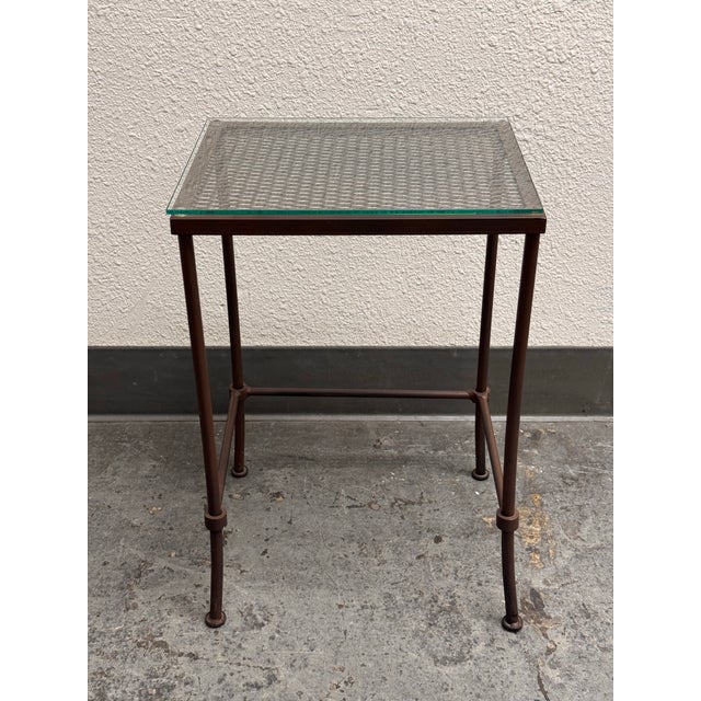 Contemporary Nesting Tables, Set of Two For Sale - Image 9 of 12