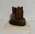 Bronze Charna Rickey, Bronze Abstract Space Age Book Sculpture LA California Modernist Charna Rickey For Sale - Image 8 of 12