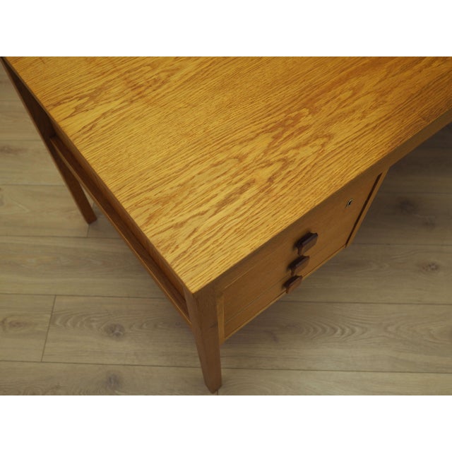 Danish Ash Desk from Domino Møbler, 1970s For Sale - Image 10 of 18