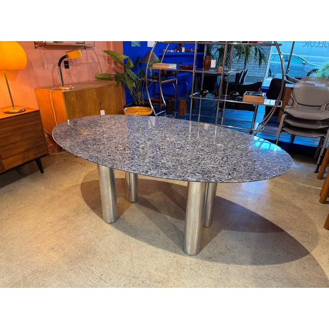 Vintage Granite Dining Table from Draenert For Sale - Image 3 of 10