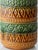 Ochre and Green Ceramic Table Lamp from Bay Keramik, 1970s For Sale - Image 9 of 14