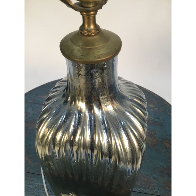 1960s Vintage Mercury Glass Table Lamp Chairish