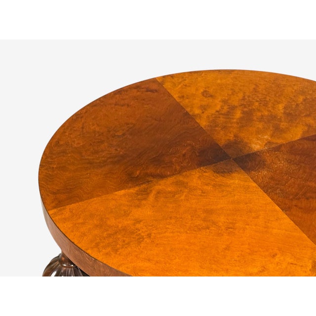 Swedish Modern, Coffee Table, Stained Birch, Sweden, 1930s For Sale In New York - Image 6 of 14
