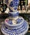 Mid 20th Century Vintage Dutch Delft Faience Floral Candlestick For Sale - Image 5 of 10