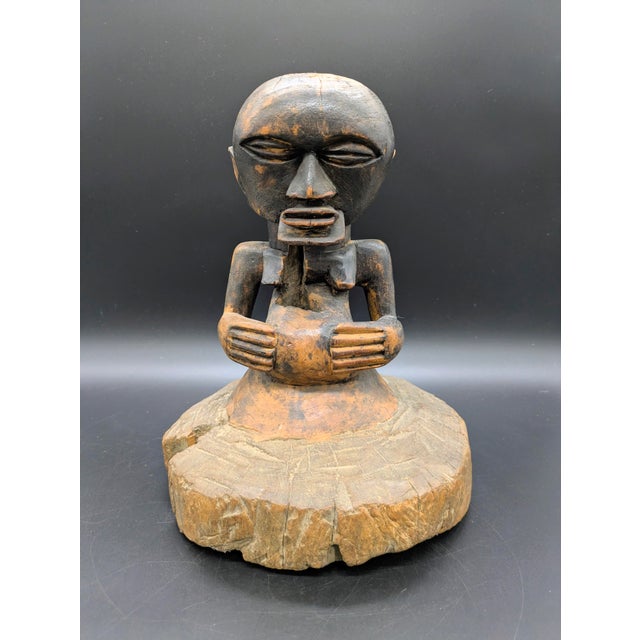Traveling Man Treasures is selling this stunning Songye power fetish figure (Nkisi or Nkishi) during the first half of the...