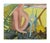 1970s Modern Tropical Abstract -- "Spires Ii" by Claire Wolf Krantz For Sale - Image 5 of 8