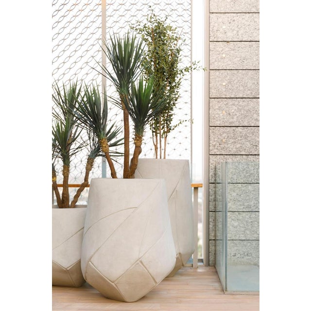 Contemporary Baca XS Brown Planter by Indigenousus For Sale - Image 3 of 15