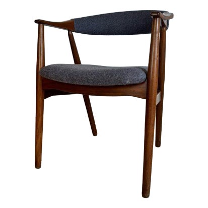 Vintage Chair by T.H. Harlev for Farstrup Møbelfabrik, Denmark, 1960s For Sale