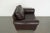 Pottery Barn Cameron Roll Arm Leather Chair For Sale - Image 11 of 13