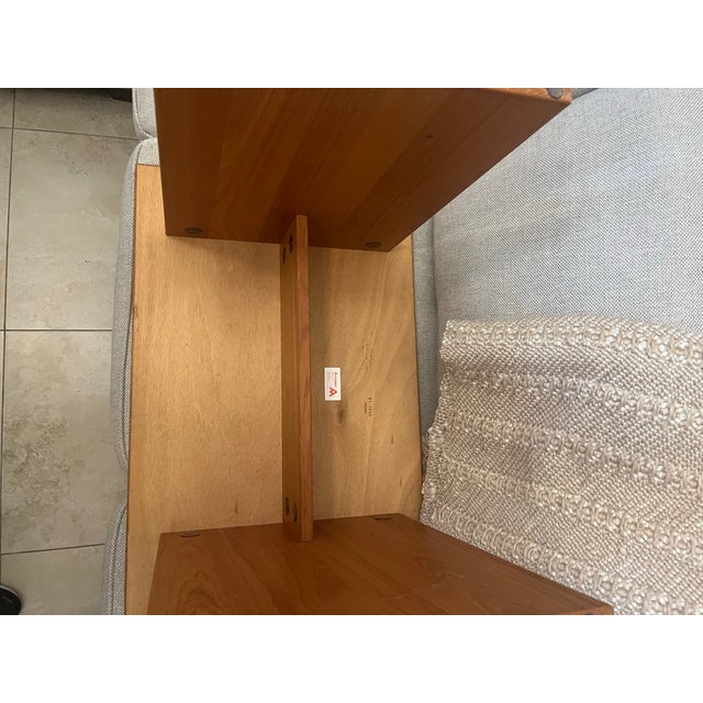 1960s Mid-Century Modern Teak Ansager Møbler a/S Danish Accent Side Table For Sale In Phoenix - Image 6 of 12