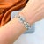This pretty bracelet dates from the 1930s. It features a lovely floral design, which can be enjoyed for centuries to come....
