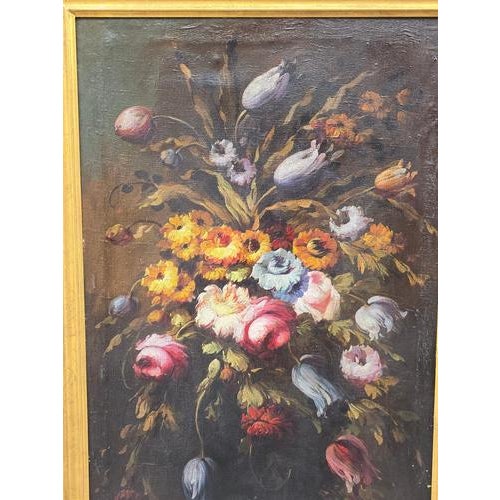 J. Palomar, Floral Still Lifes, 1964, Oil on Canvas For Sale - Image 11 of 16
