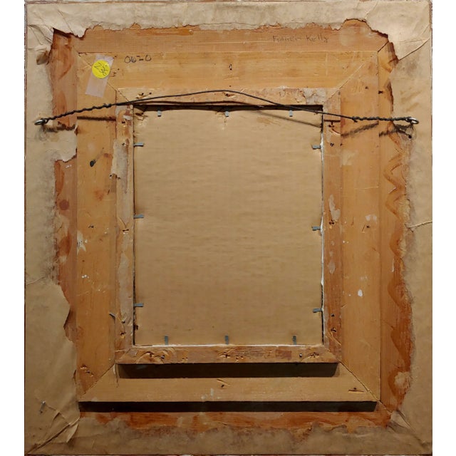 Francis Kelly Portrait of Harlequin - 1960s Expressionist Oil Painting For Sale In Los Angeles - Image 6 of 7