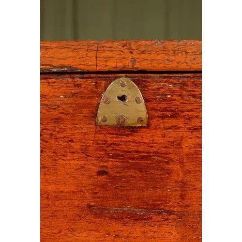 Brown Anglo Indian Teak Secretaire, 1870 For Sale - Image 8 of 12