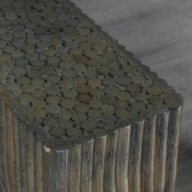 20th Century American Dining Table & Chairs by McGuire, 1970s, Set of 5 For Sale - Image 15 of 18