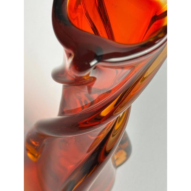 Mid-Century Modern Murano Vase by Galliano Ferro, 1960s For Sale - Image 6 of 10