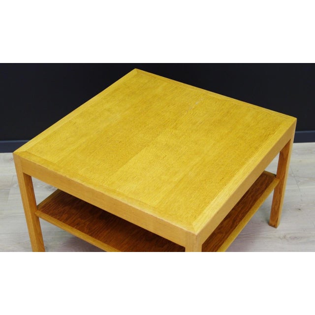 1960s Danish Ash Coffee Table by Hans J. Wagner for Andreas Tuck, 1960 For Sale - Image 5 of 11