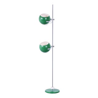Adjustable Green Double Eyeball Globe Floor Lamp from Anvia, 1970s For Sale