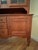 Vintage Ethan Allen Country Crossings Solid Red Maple Lighted China Hutch & Buffet For Sale - Image 9 of 12