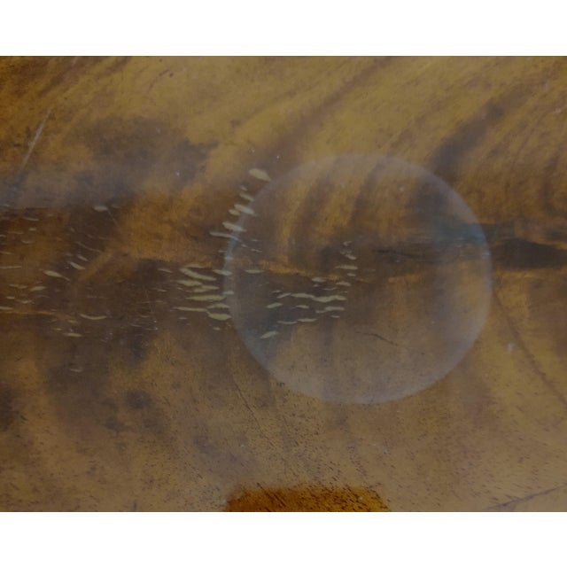 Jonathan Charles Buckingham Collection Mahogany 32" Round Pedestal Game Table For Sale - Image 9 of 12