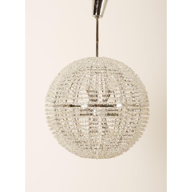 Large Supernova Pendant Light from Bakalowits & Söhne, 1970s For Sale - Image 12 of 15
