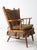 Mid Century Maple Wing Back Spring Rocking Chair For Sale - Image 11 of 12