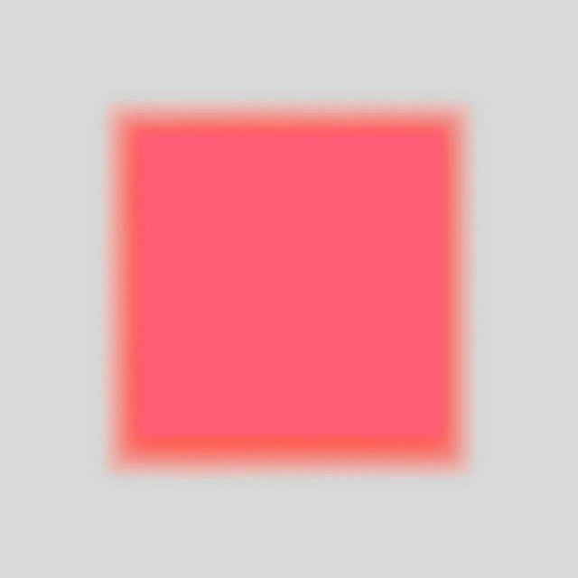 Geometric Art Prints Pink & Orange Squares 4 Pc Set 48x48 by Angela Cameron For Sale In Portland, OR - Image 6 of 7