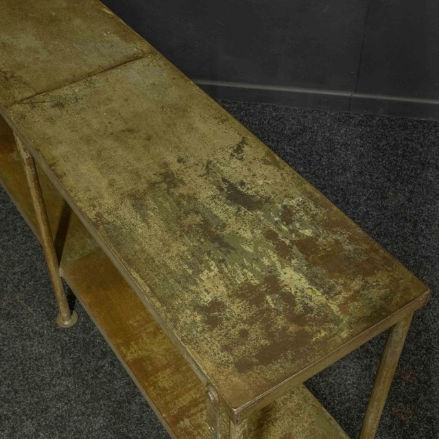 1970s Industrial Greenhouse Table, 1970s For Sale - Image 5 of 13