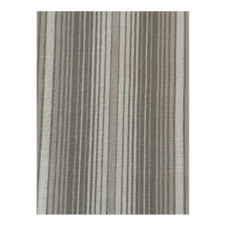 Peter Fasano 2 3/8 Yards Camden Stripe Linen Fabric Color Stone For Sale