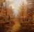 William McKendree Snyder-Autumn Path Through a Southern Indiana Beech Trees-Oil Painting For Sale - Image 4 of 10