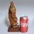 Wood Finely Carved Chinese Scholar Figure in Boxwood, Circa 1900 Qing For Sale - Image 7 of 7