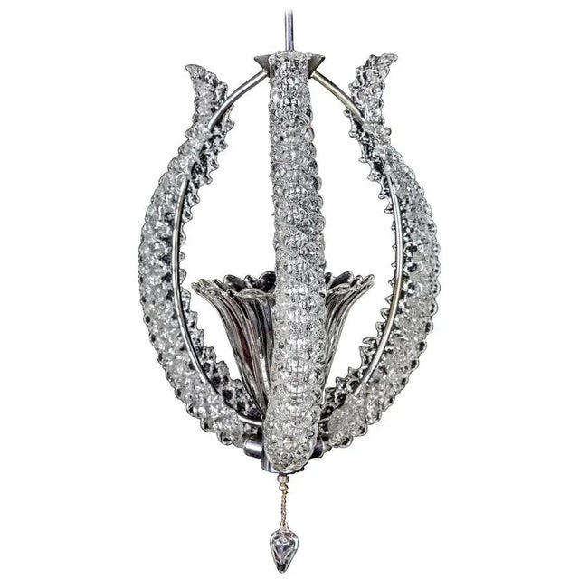 Murano Glass Chandelier by Ercole Barovier, 1940s For Sale - Image 13 of 13