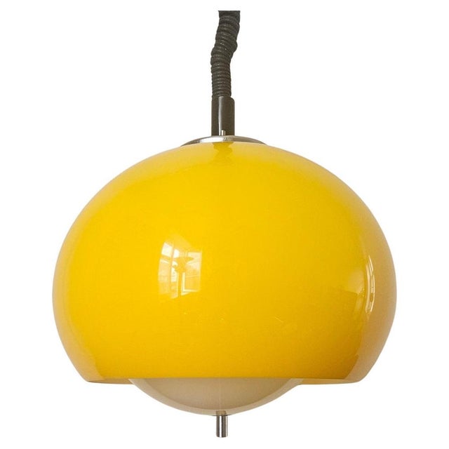 Mid-Century Pendant by Guzzini for Meblo, Italy, 1970s For Sale - Image 13 of 13