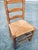 Rustic Oak and Rush High Ladder Back Dining Chairs, Belgium, 1950s, Set of 6 For Sale - Image 12 of 18