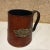 Vintage Leather Bound Cup Holder Tankard Stein Real Hide England For Sale In San Diego - Image 6 of 11