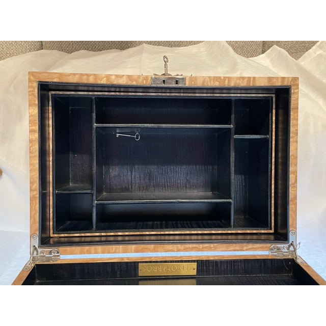 Burl Wood Jewlery Box For Sale In San Francisco - Image 6 of 13