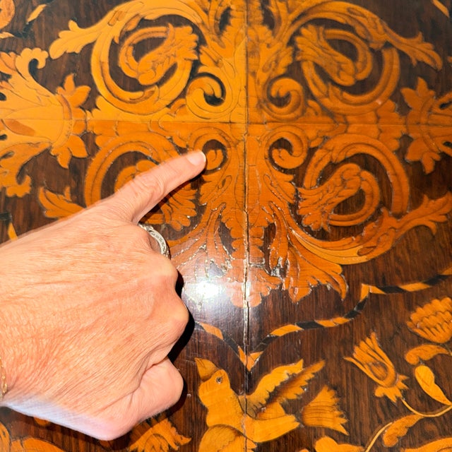 Early 20th Century Inlaid Drop-Leaf Table For Sale - Image 5 of 13