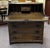 Vintage English Oak Drop Front Bureau / Desk c.1940 For Sale - Image 10 of 13