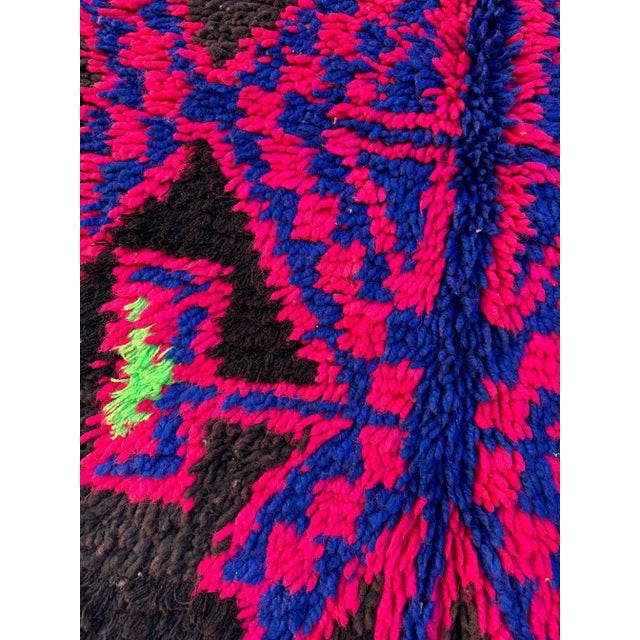 Boucherouite rugs are a riot of colour all jostling with exuberant patterns. During 1960‘s and 1970’s, the consequence of...