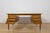 Brown Mid-Century Modern Oak Executive Desk, Denmark, 1960s For Sale - Image 8 of 18