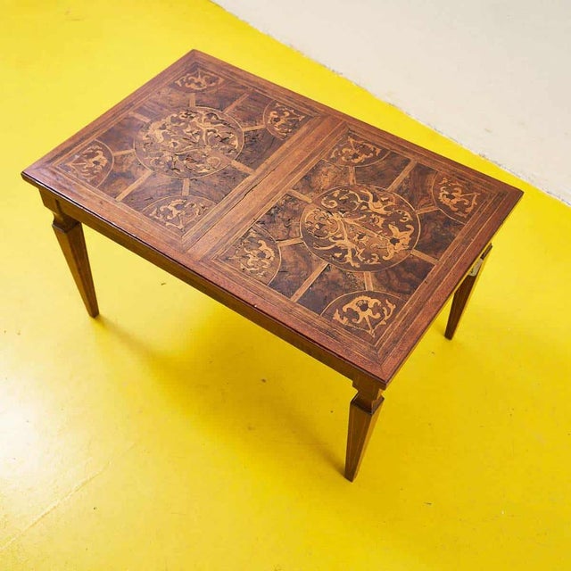 Antique Neoclassical Style Coffee Table For Sale - Image 5 of 8