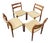 Model 84 Dining Chairs in Teak and Paper Cord by Niels Otto Møller for Jl Møllers, Denmark, 1970s, Set of 4 For Sale