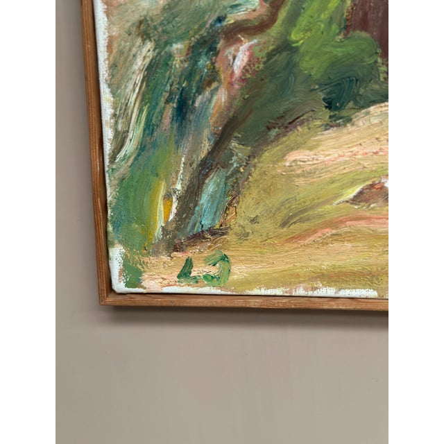 Lennart Johansson, Strandhus Äleklinta, 1983, Oil on Canvas For Sale - Image 10 of 14