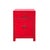 This striking Chinese accent cabinet features a vibrant red lacquer finish that instantly commands attention. Its...