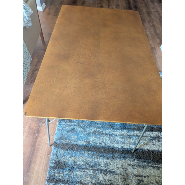 1940s Mid Century Attributed to Herman Miller Dining Table 1947 For Sale - Image 5 of 11