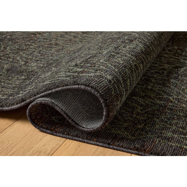 Traditional Loloi Winchester Ink / Mist 5'-3" x 7'-8" Area Rug For Sale - Image 3 of 5