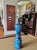 Bitossi 1960s Mid Century Modern Bitossi Table Lamp in Rimini Blue - Aldo Londi for Bitossi For Sale - Image 4 of 12